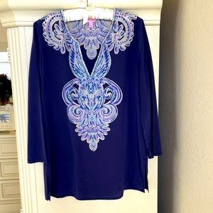 ‼️Take 20% Off‼️EUC  LILLY PULITZER RENATO DINNER TUNIC SIZE S